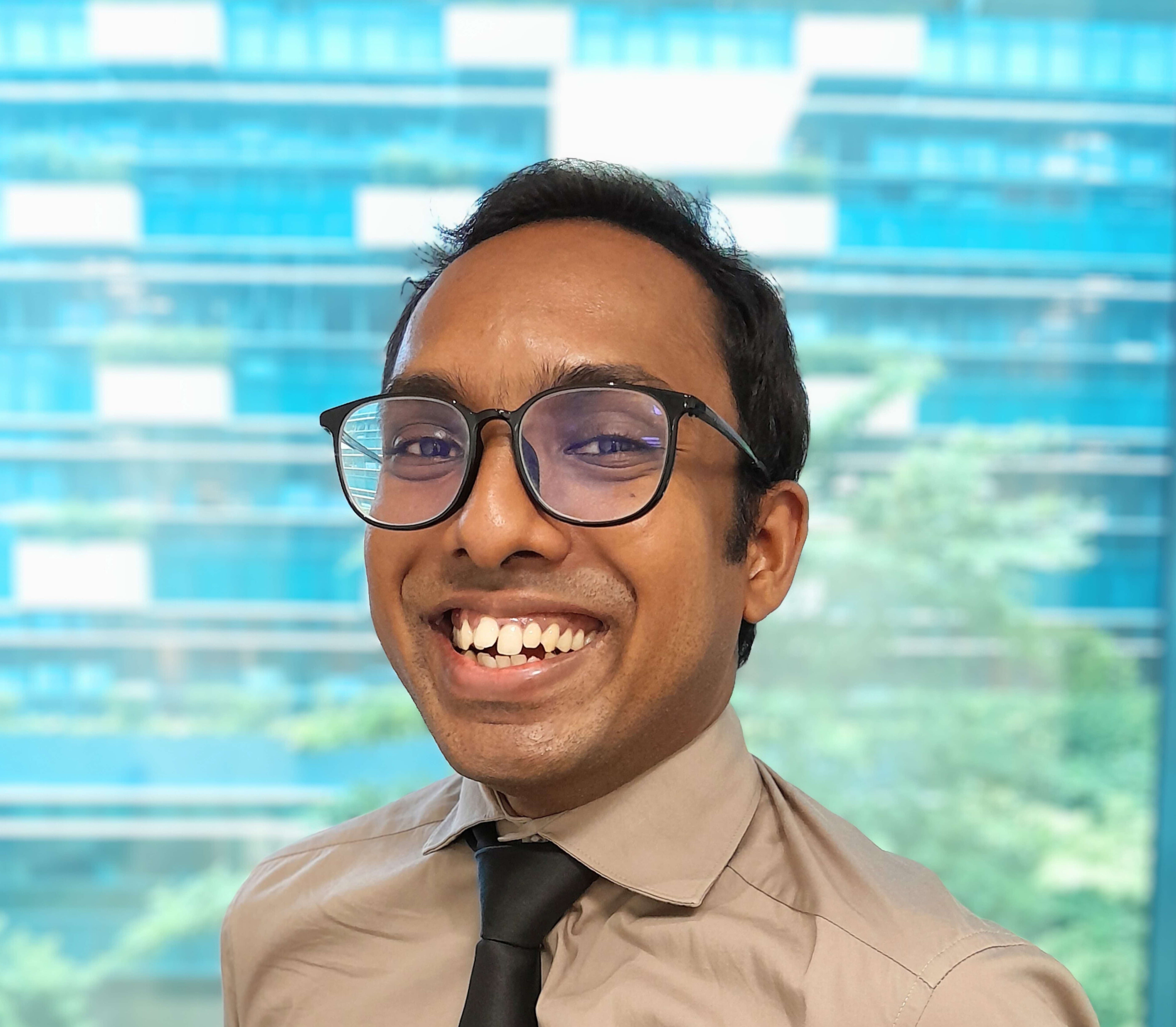 Portrait of Araviinthansai Subramaniam